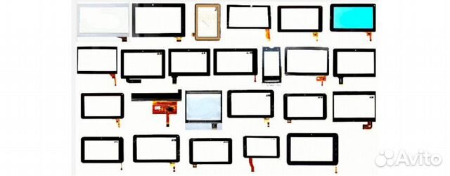 Тачскрины и дисплеи для планшетов