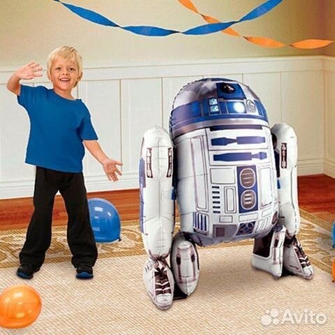 Ходячий шар Звездные войны R2D2 96см