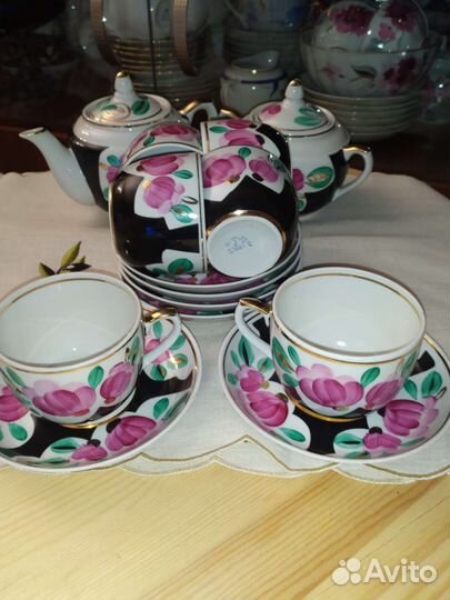 Чайный сервиз вербилки СССР