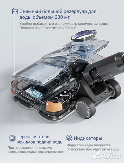 Моющая насадка-щетка д/ пылесоса Dyson флагманская