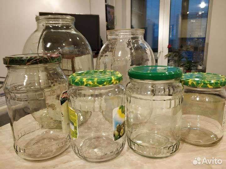 Банка стеклянные от 0.5 до 3л