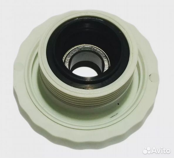 Суппорт в сборе пластик.(напротив шкива, резьба по