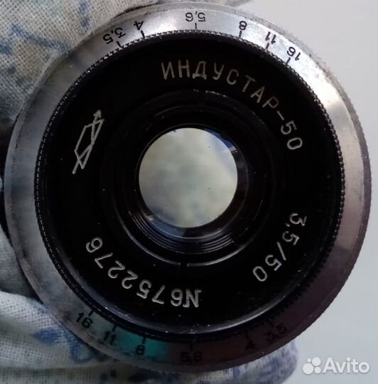 Объектив Индустар-50 1967 года выпуска