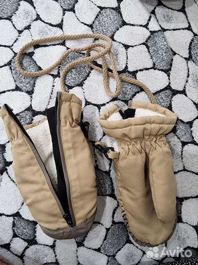 Варежки зимние на 1-2 года