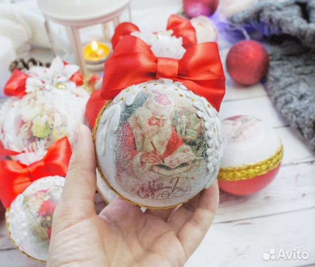 Набор елочных шаров