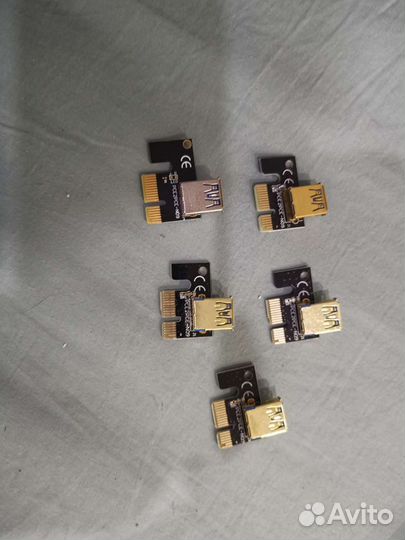 Переходники SATA Райзер pci-e