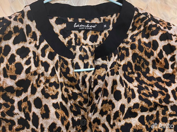 Леопардовая блузка