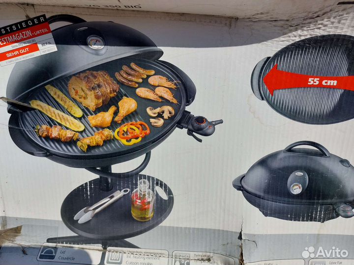 Гриль на балконе Электрогриль steba vg 350 big