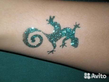 Клей для блеск тату, клей для тела