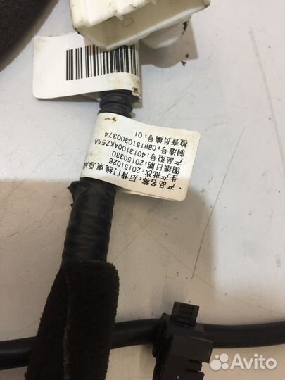 Электропроводка двери багажника (Haval H6)