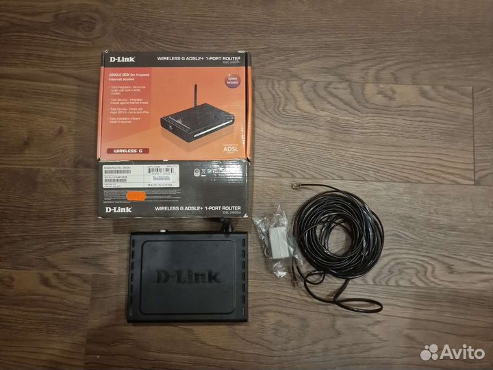 D-link wireless G adsl2+