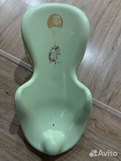 Ванночка для купания с горкой