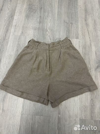 Женские летние шорты zarina лен 44