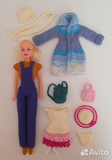 Кукла Виолетта с одеждой