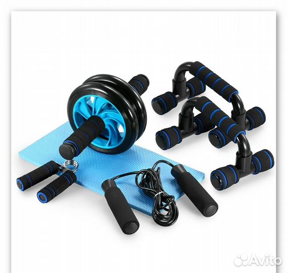 Ролик колесо для пресса, Скакалка,Эспандер