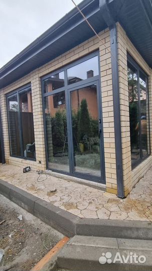 Остекление террасы