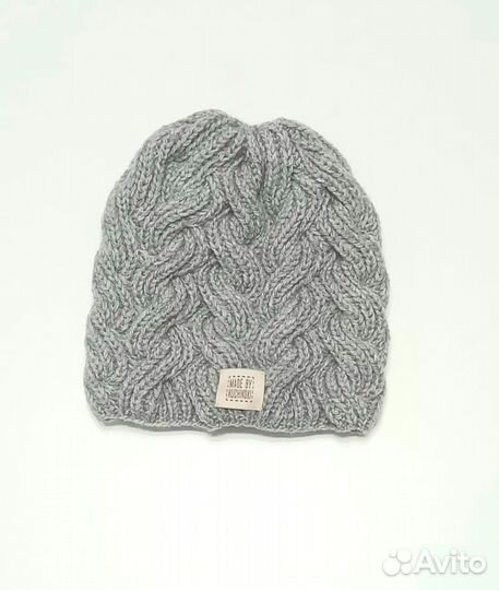 Комплект шапка и шарф женские зимние