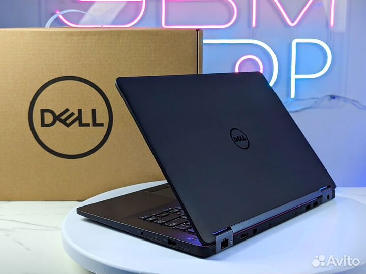 Карбоновый Dell E7470 i7-6600U FHD IPS 8GB 256SSD