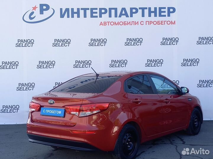 Kia Rio 1.6 AT, 2015, 103 700 км