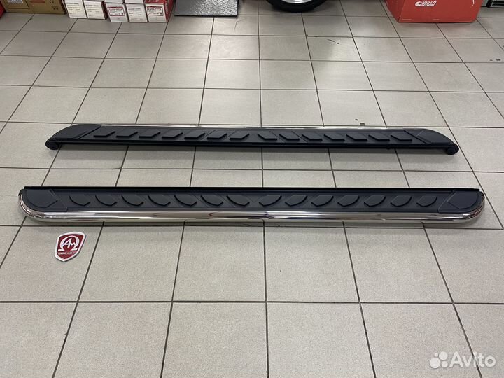 Пороги внешние площадки Mercedes Benz M-class w163