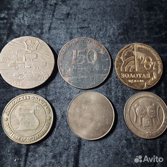 Настольные медали