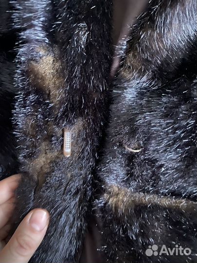 Шуба женская из кролика б/у