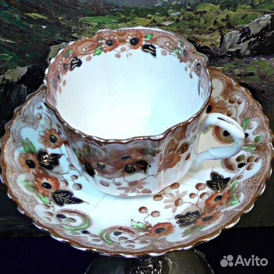 Чайно кофейная пара.Маргаритка.Фарфор.Daisy.Англия