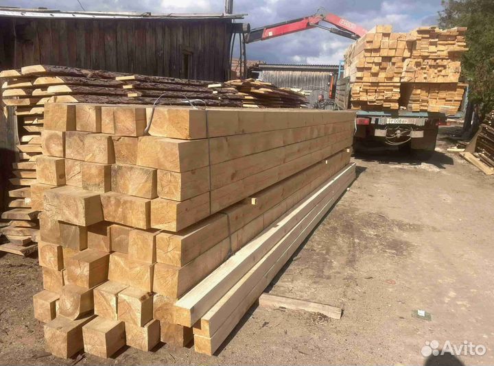 Брус обрезной 150х150х6000