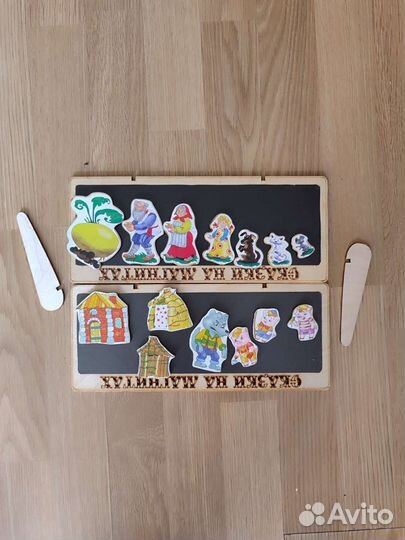 Настольные игры сказки на магнитах