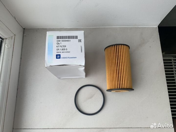 Фильтр масляный opel astra zafira corsa mokka