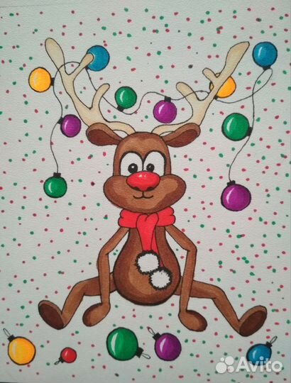 Открытка handmade, нарисую открытку