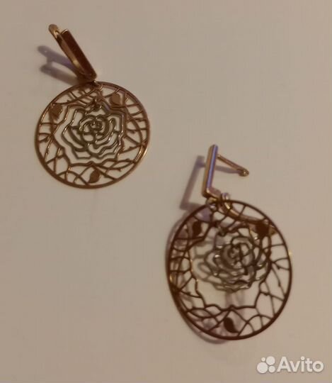 Серебряные серьги sokolov