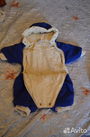 Флисовый комбинезон