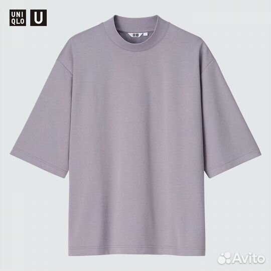 Футболка Uniqlo Airism фиолетовая Размер M