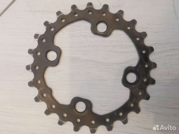 Манетка shimano deore передняя