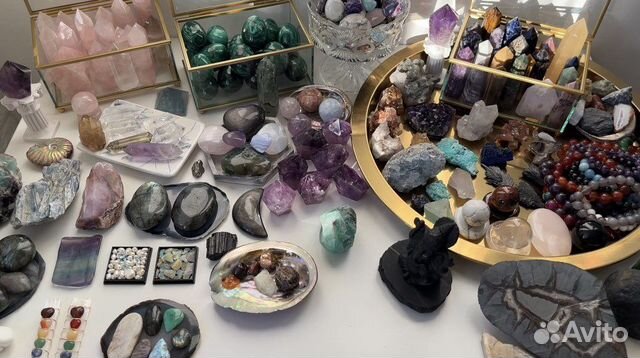 Натуральные камни, минералы, кристаллы