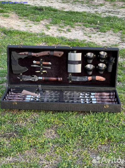 Нож шашлычный набор