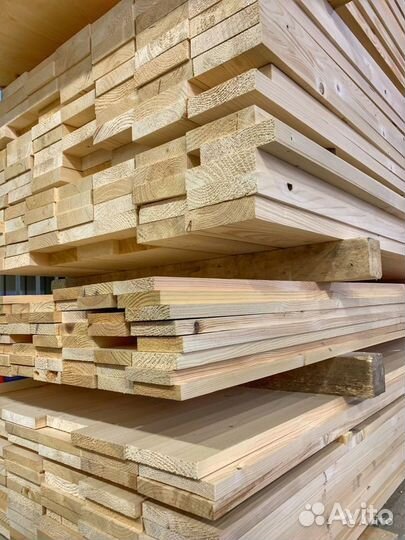 Доска строганная сухая Сосна