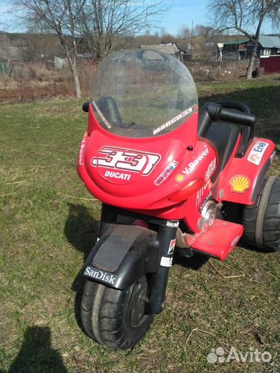 Детский электромотоцикл Ducati