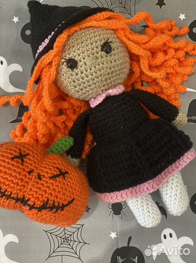 Кукла.Вязаные игрушки ручной работы