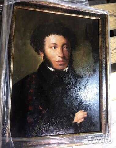 Портрет Пушкина А.С копия портрета кипренского