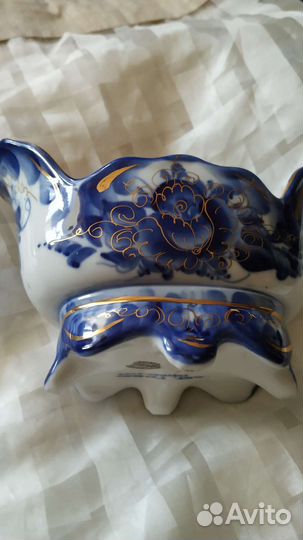 Конфетница гжель авторская