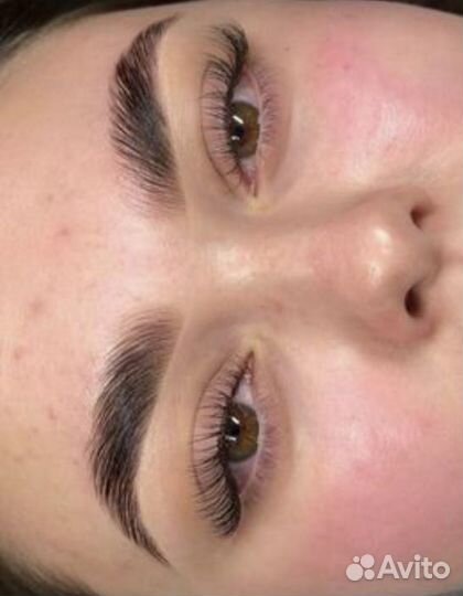 Бров, наращивание ресниц