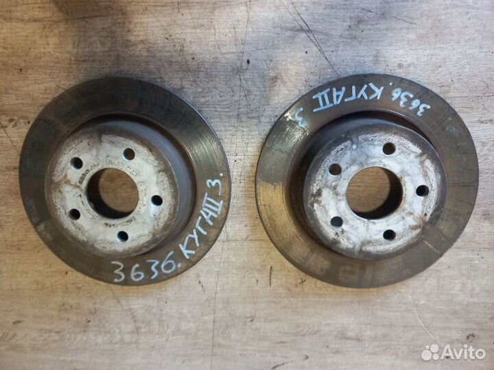 Диск тормозной задний Ford Kuga 2