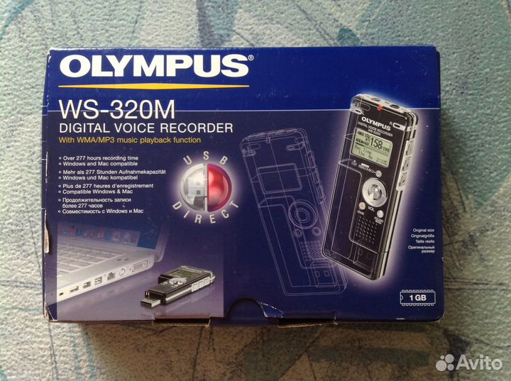 Диктофон Olympus WS-320M