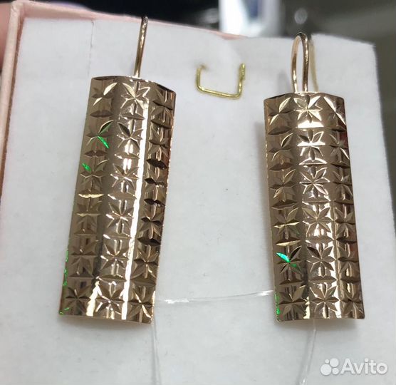Золотые Серьги 585 пробы