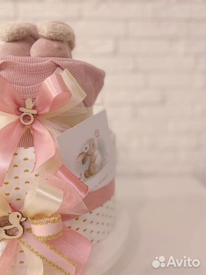 Торт из памперсов, подгузников