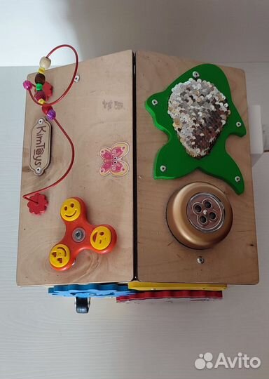 Бизиборд домик со светом