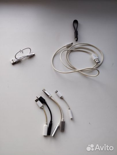 Кабеля и переходники к наушникам type, lightning