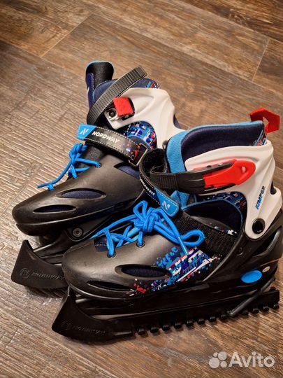 Коньки фигурные детские раздвижные р-р 34-37